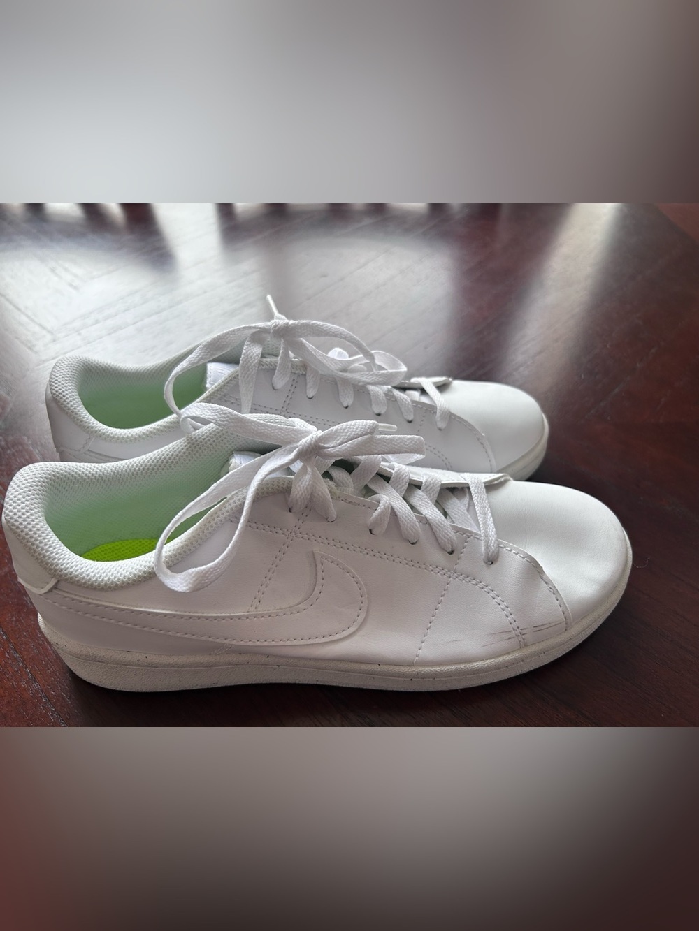 Nike White  Low Top Sneakers Women's Court Royale 2 Casual size 9